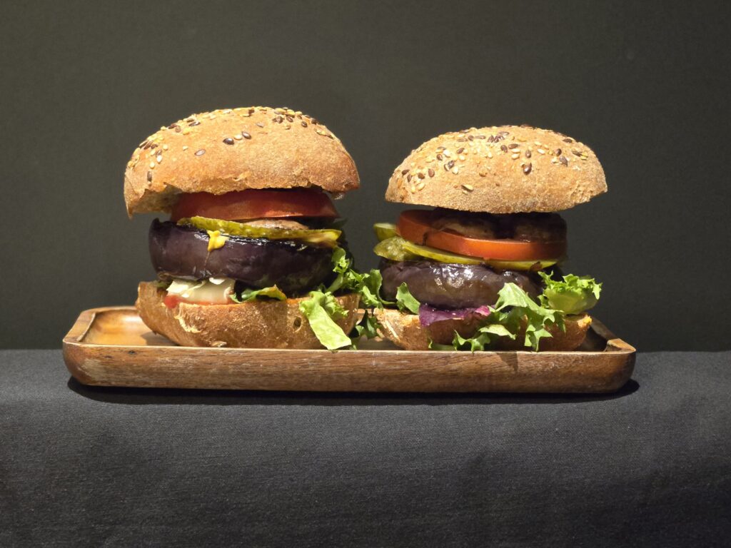 Aubergine-Dulse-Burger