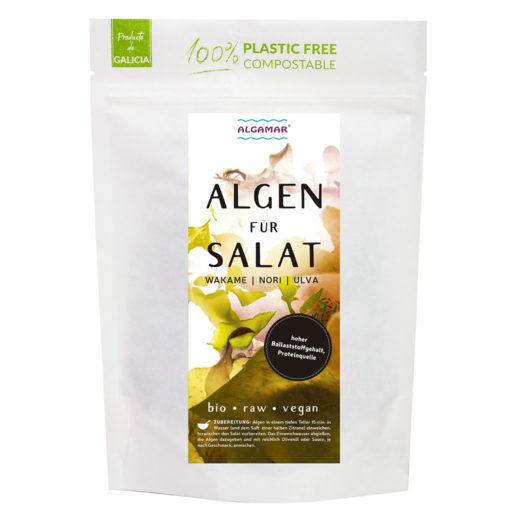 Produktfoto Algen für Salat Topping 25g Vorderseite