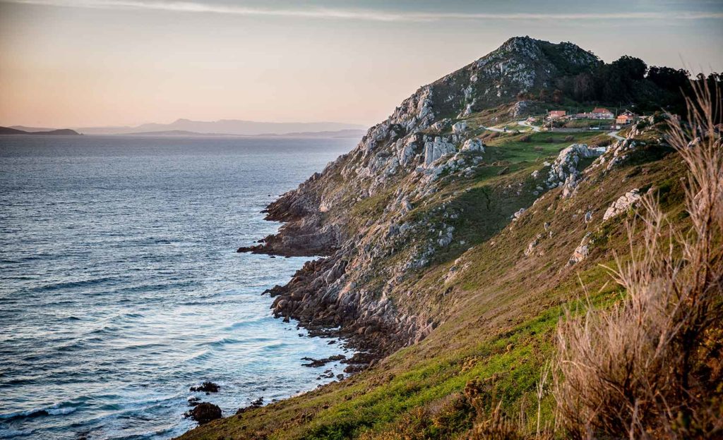 Foto der atlantischen Küste in Galicien