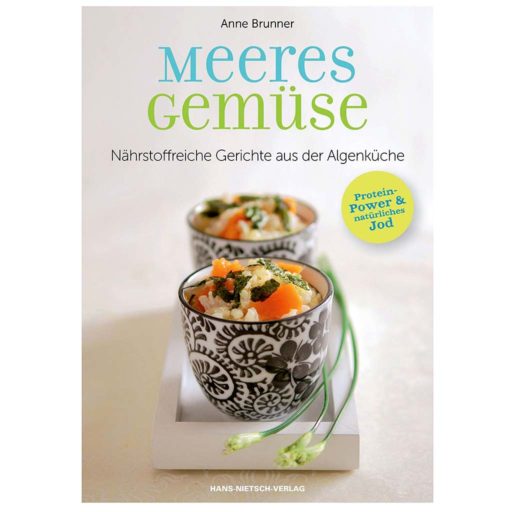 Produktfoto Titelblatt Buch "Meeresgemüse - Nährstoffreiche Gerichte aus der Algenküche"
