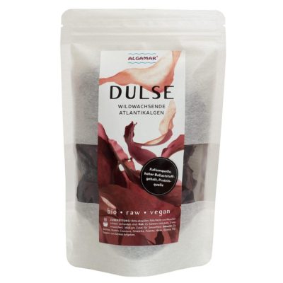 Produktfoto Algamar Dulse Algen (Lappentang) 25g Packung Vorderseite
