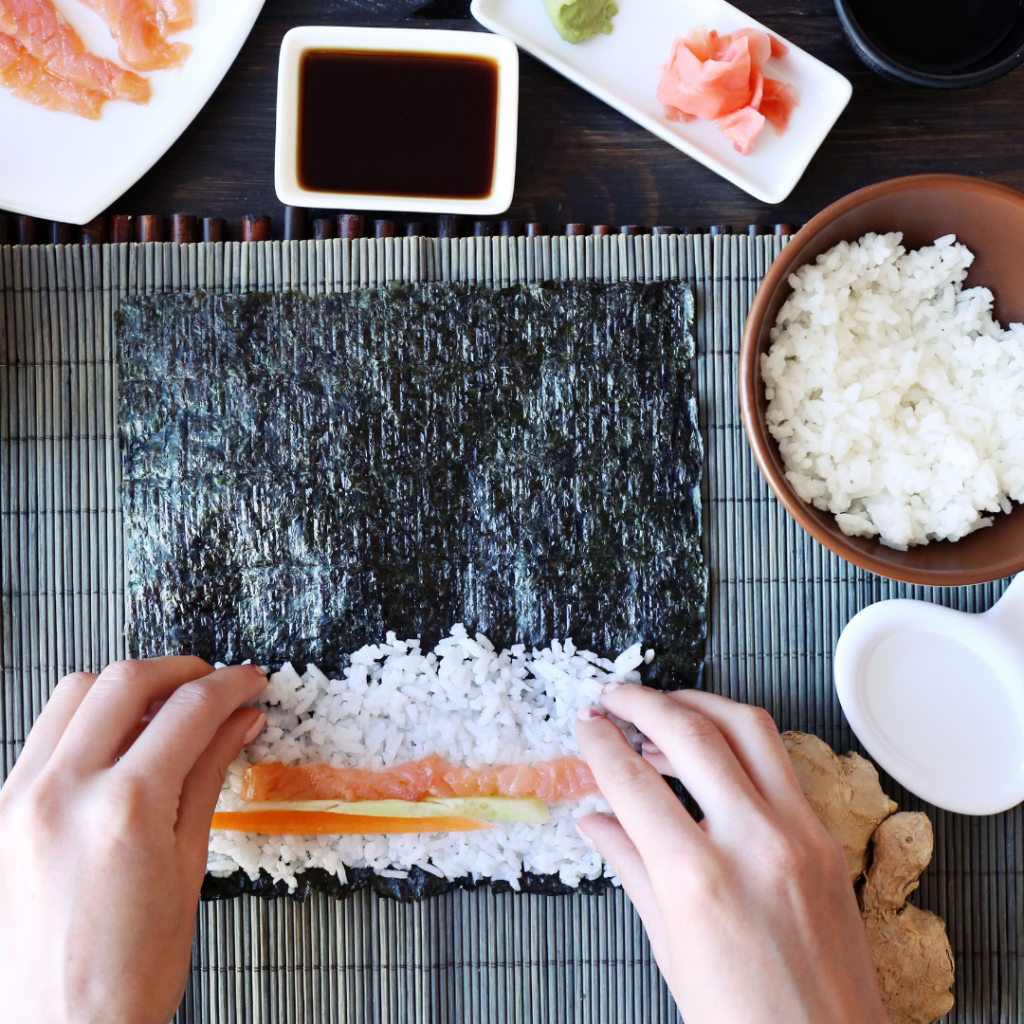 Nori Blatt für Sushi